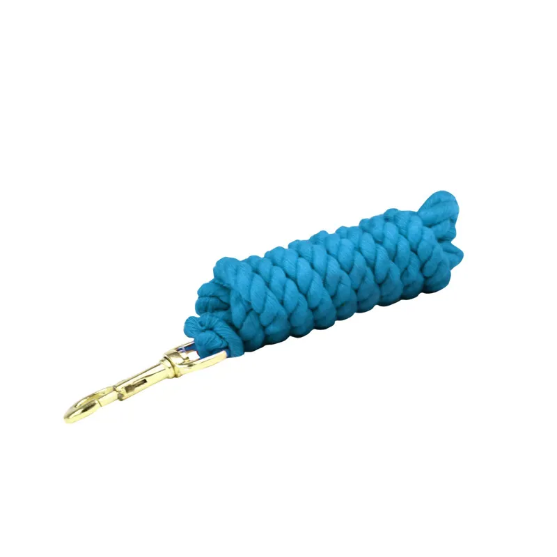 KM Elite Superfine Cotton Lead Rope in Pastel Blue
