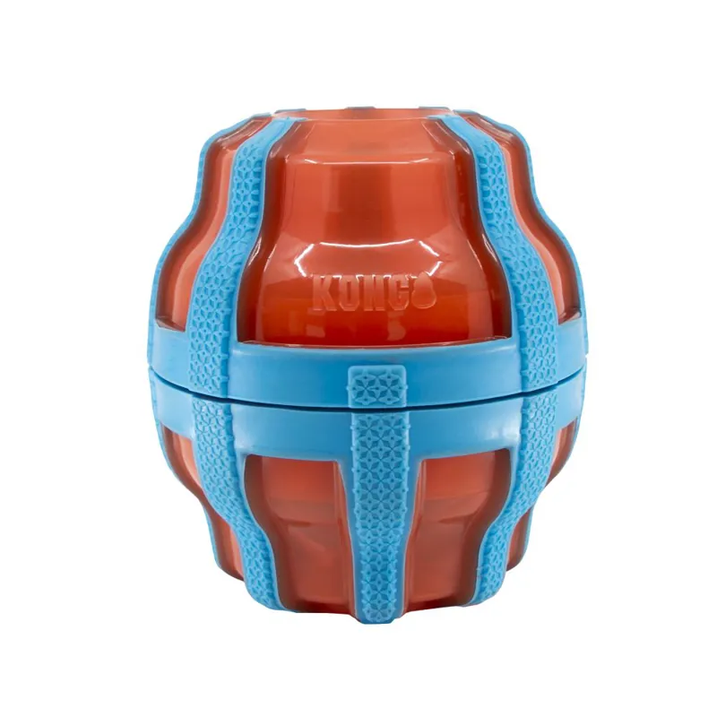 Kong Treat Spinner in Orange/Blue