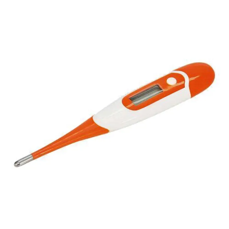 Smart Grooming Digital Thermometer in Orange