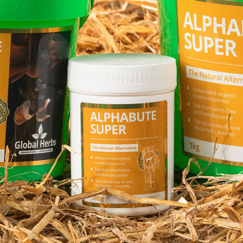 Global Herbs 100g Alphabute Super Supplement in White