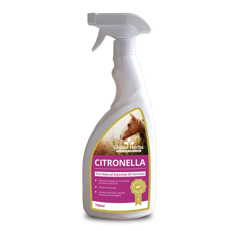 Global Herbs 500ml Citronella Spray in Yellow