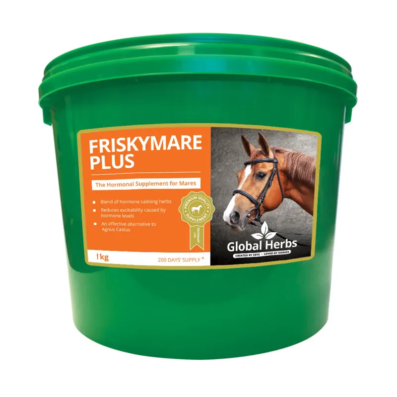 Global Herbs 1kg FriskyMare Plus in Purple