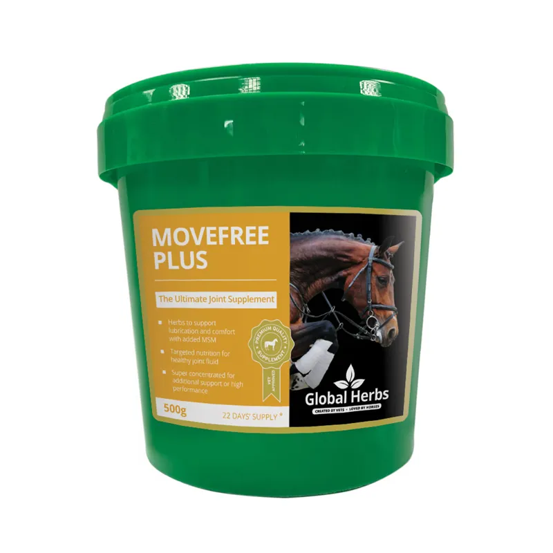Global Herbs 500g Movefree Plus Supplement in Green