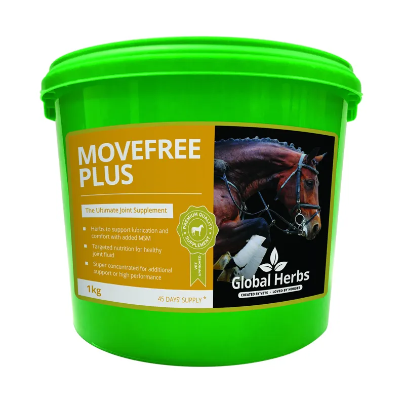 Global Herbs 1kg Movefree Plus in Yellow