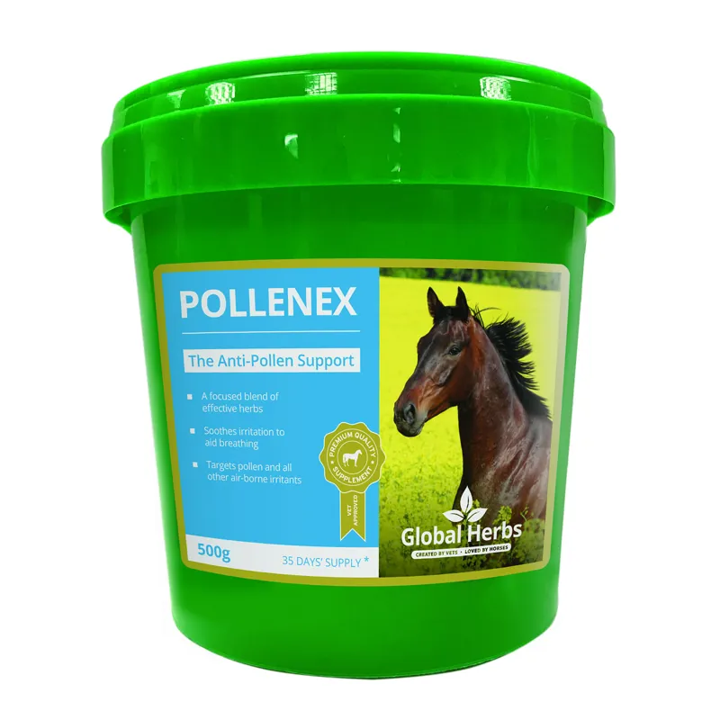 Global Herbs 500g Pollenex Supplement in Green