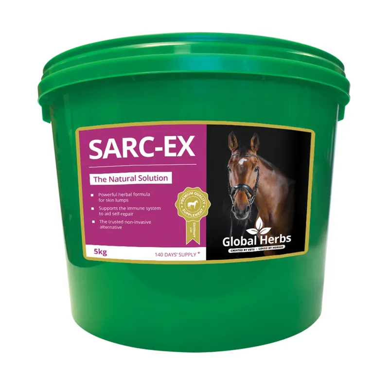 Global Herbs 5kg Sarc-Ex in Green