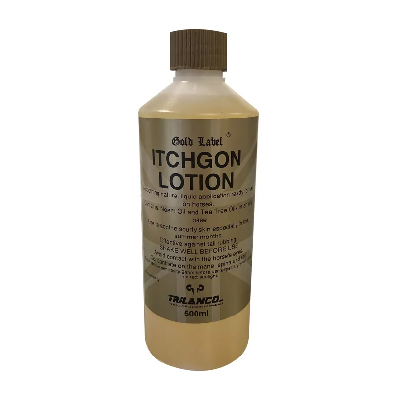 Gold Label 500ml Itchgon Lotion in Yellow