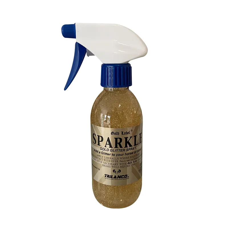 Gold Label 250ml Sparkle Glitter Spray in Gold