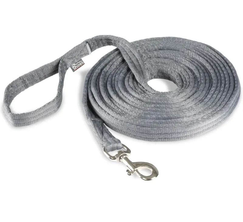 Wessex Cushion Web Lunge Line in Grey