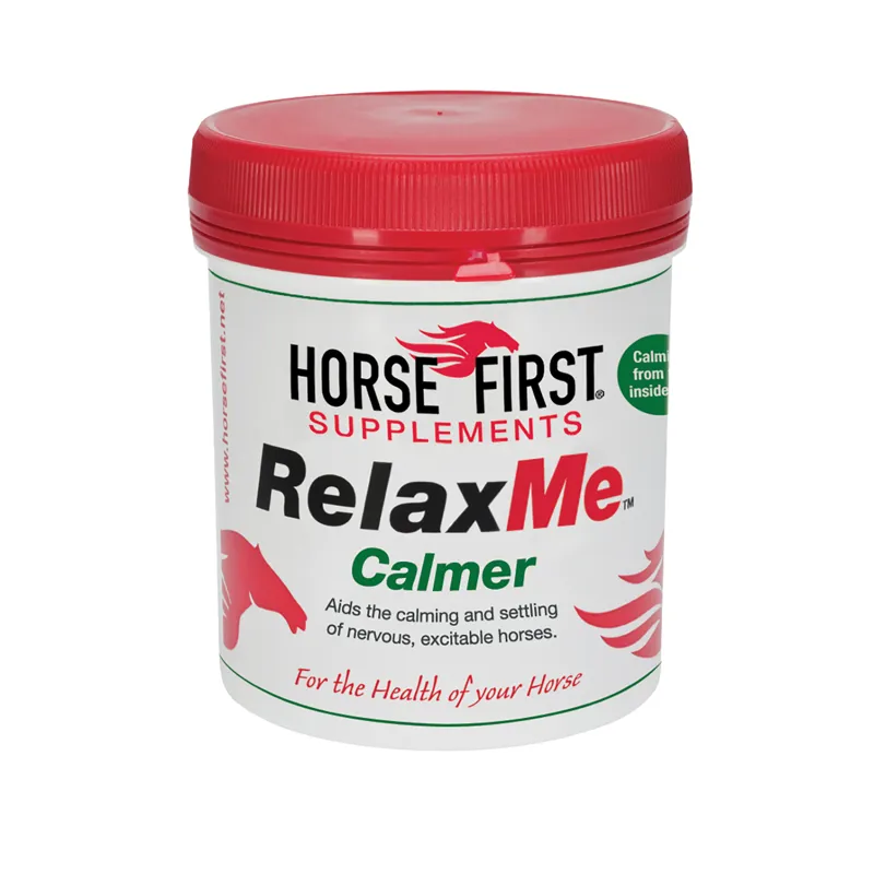 Horse First 750g 3 Pack Relax Me Supplement in White