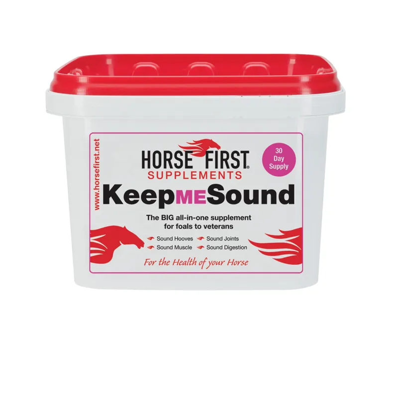 Horse First 1.5kg Keep Me Sound Supplement in White