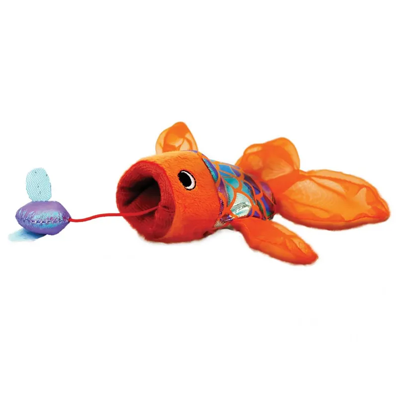 Kong Crackles Gulpz Medium Toy in Orange