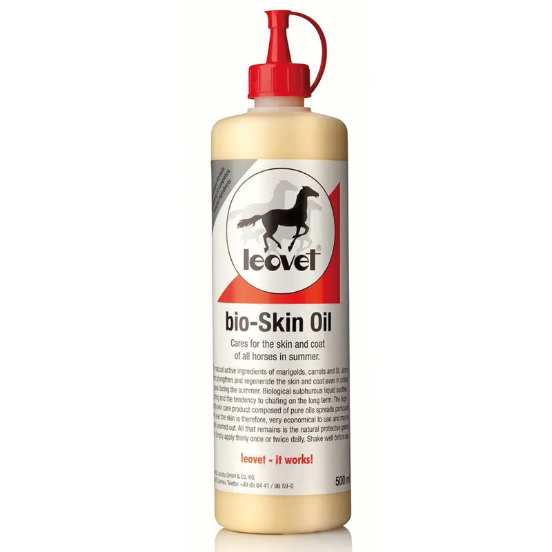 Leovet 500ml Bio-Skin Oil in Yellow
