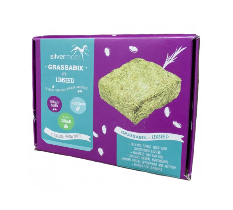 Silvermoor 1kg Grassabix - Linseed