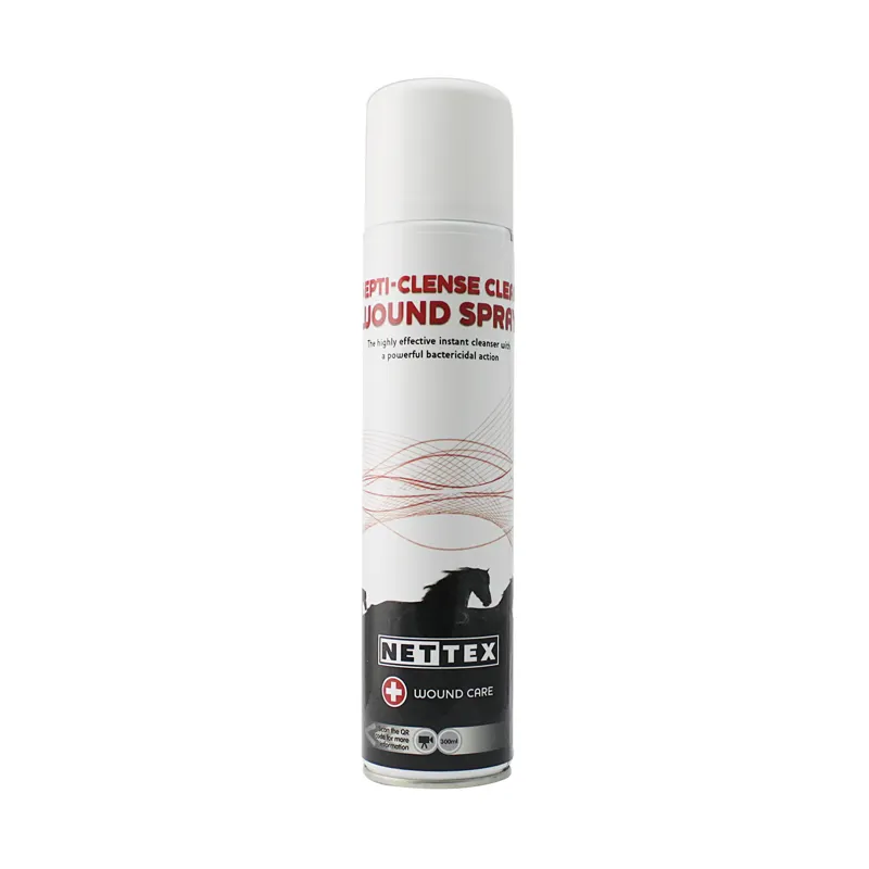 Nettex 300 Ml x 2 Pack Septi-Clense Clear Wound Spray