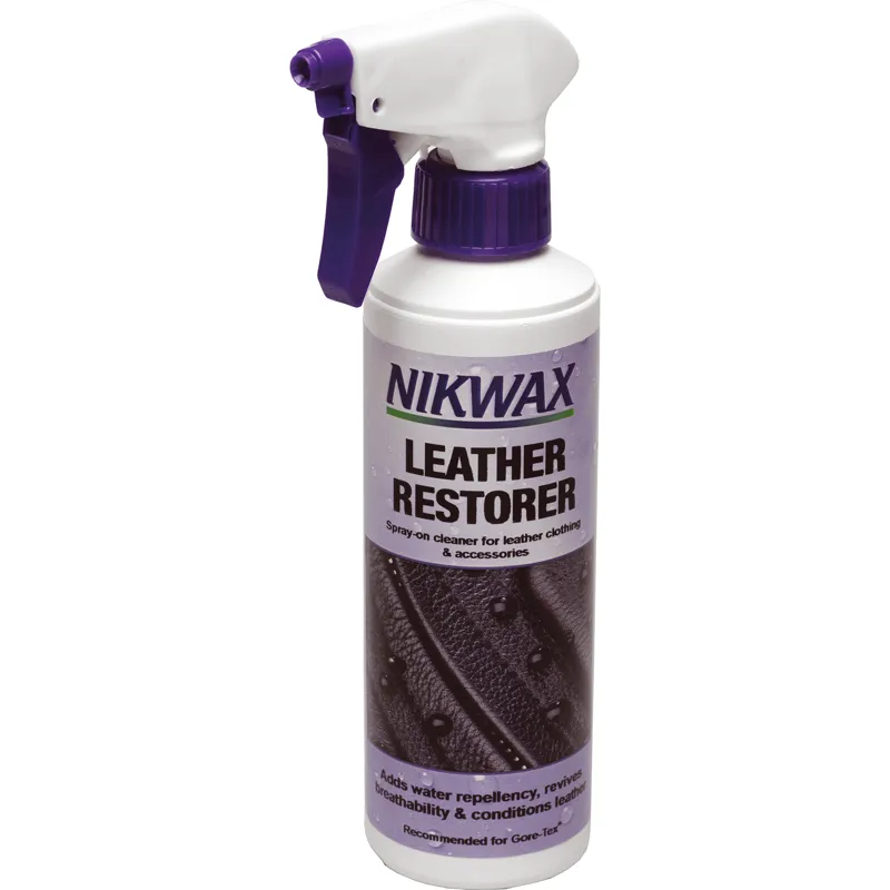 Nikwax 300ml Spray-On Leather Restorer in Purple
