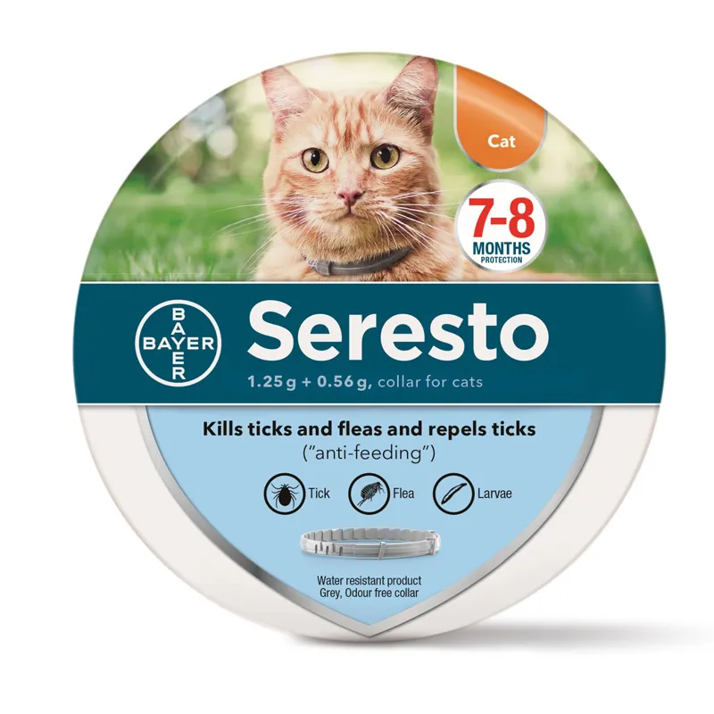 Elanco Seresto Collar for Cats in Grey