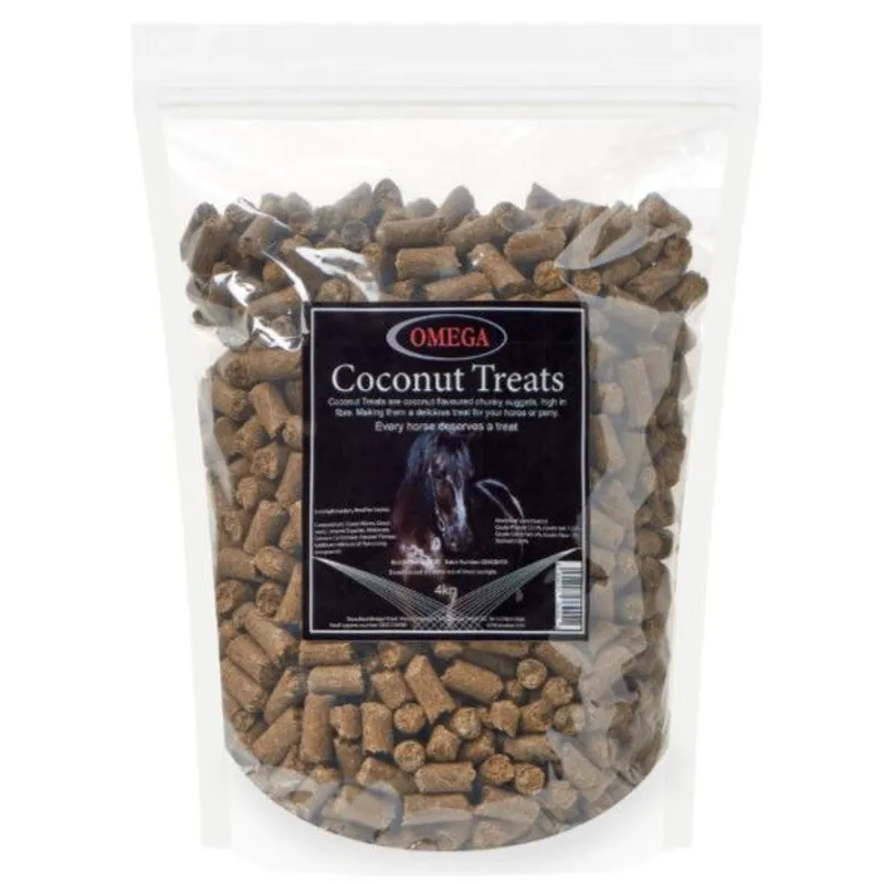 Omega Treats - Coconut - 4kg Pouch