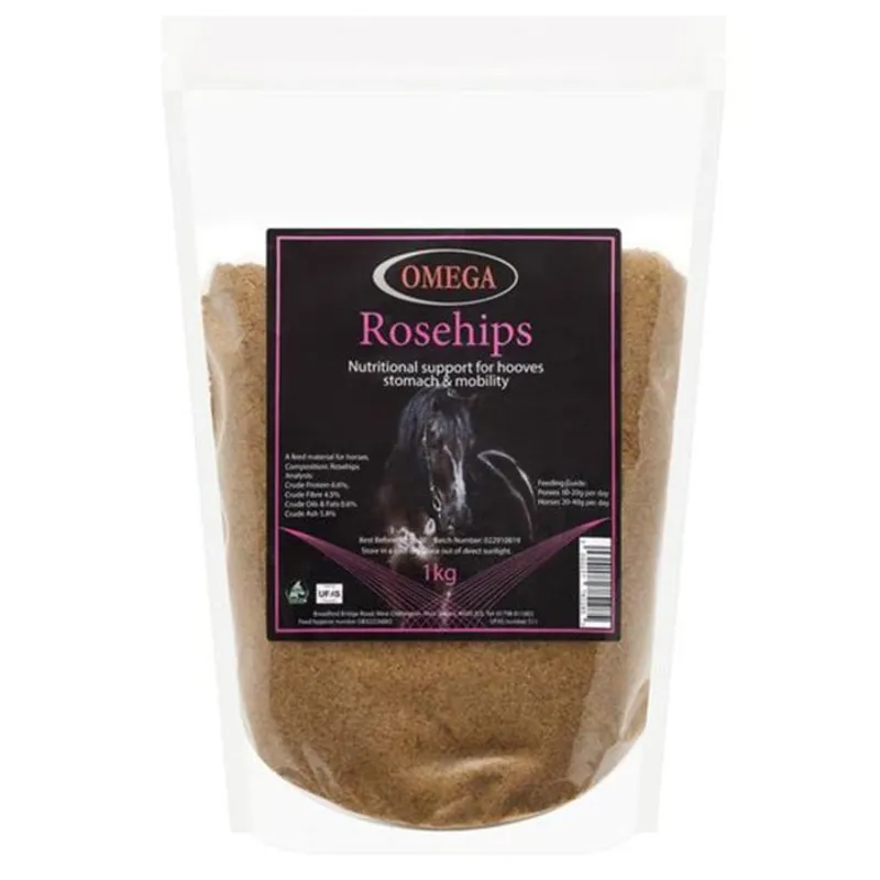 Omega Rosehips - 1kg Pouch