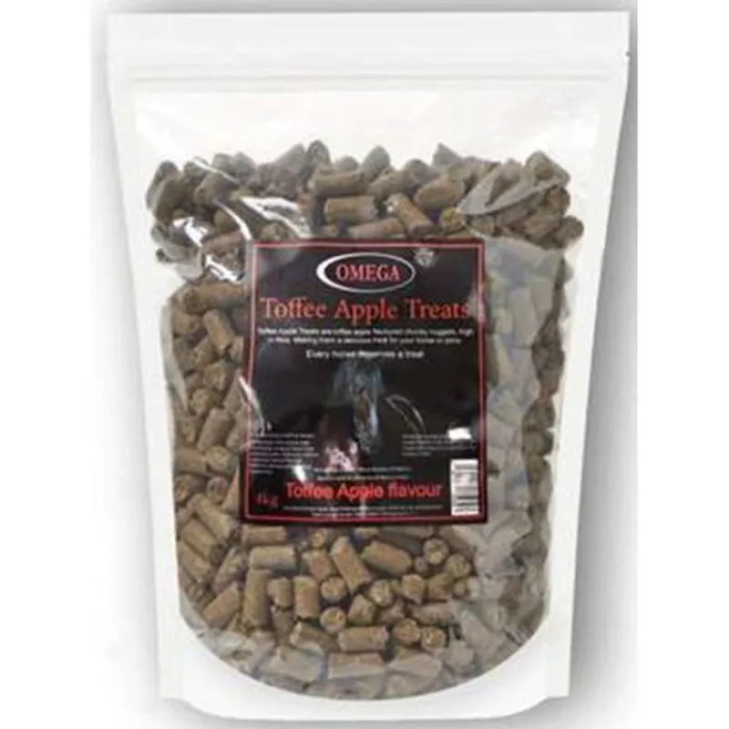 Omega Treats - Toffee Apple - 4kg Pouch