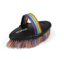 Shires Ezi-Groom Small Shape Up Body Brush in Orange/Blue