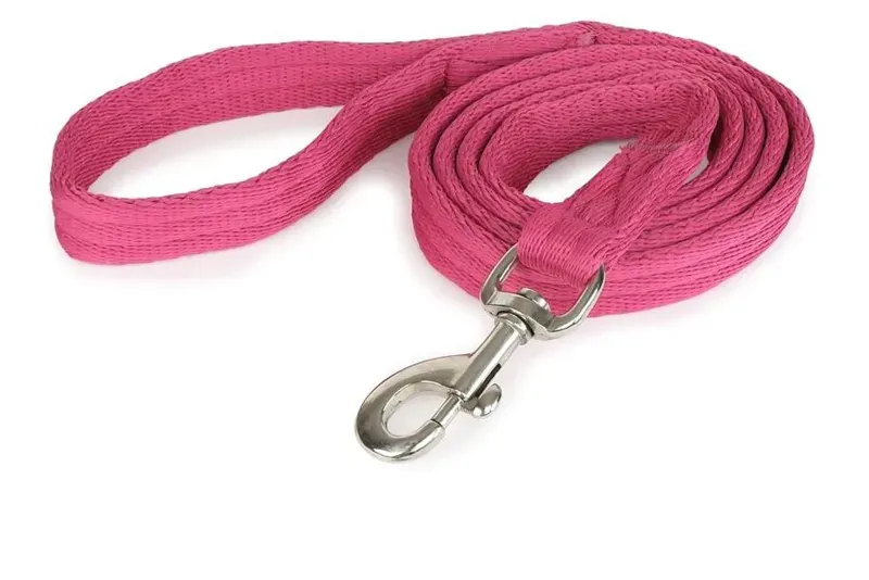 Wessex 1.8m Cushion Web Lead Rein in Raspberry