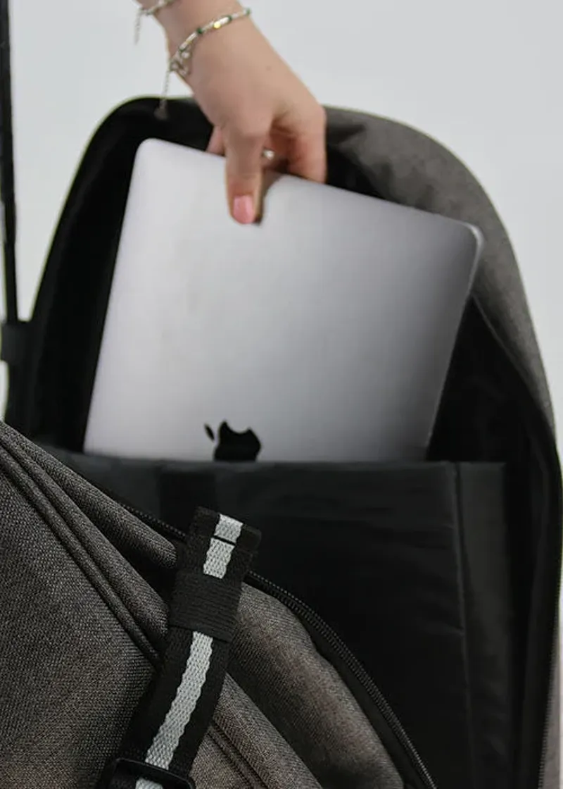 Woof Wear Riders Backpack in Grey-3