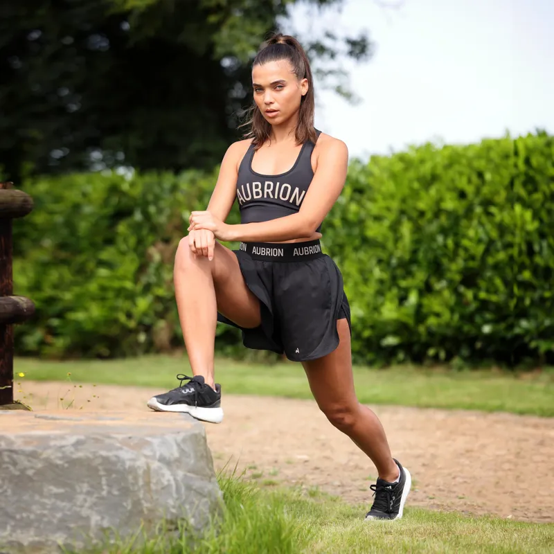 Aubrion React Power Sports Bra in Shadow-5