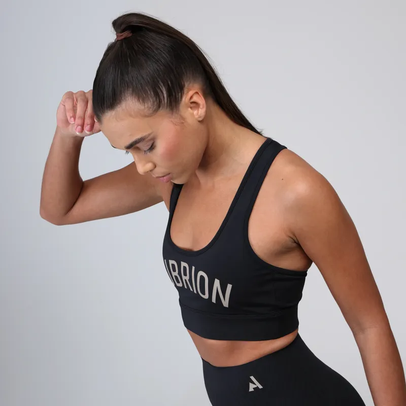 Aubrion React Power Sports Bra in Shadow-1