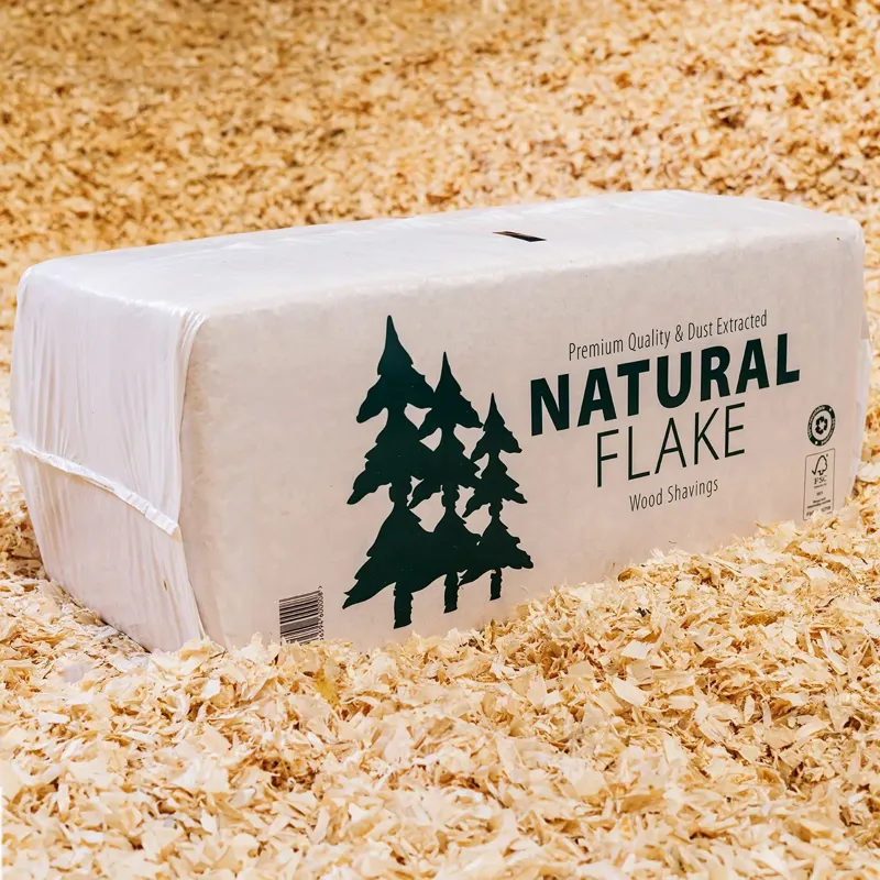 A.W. Jenkinson Forest Natural Flake Woodshavings 42 Bale Pallet Deal-1