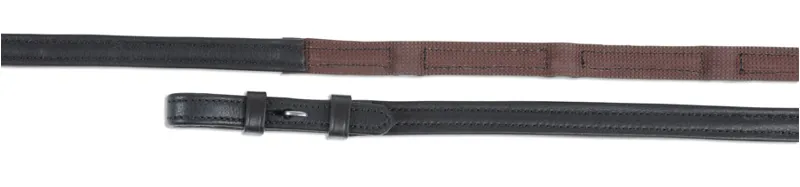 Shires Velociti GARA Softy Dressage Reins in Havana