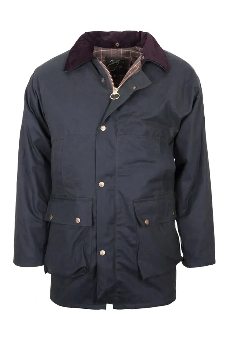 Rydale Thirsk Men's Waxed Jacket in Olive