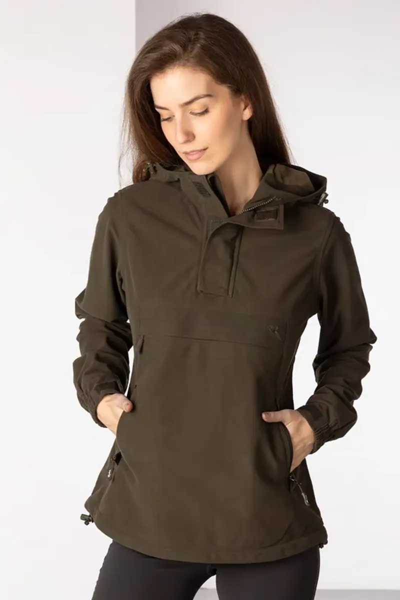 Rydale Ladies Danby Performance Shooting Smock in Olive-2