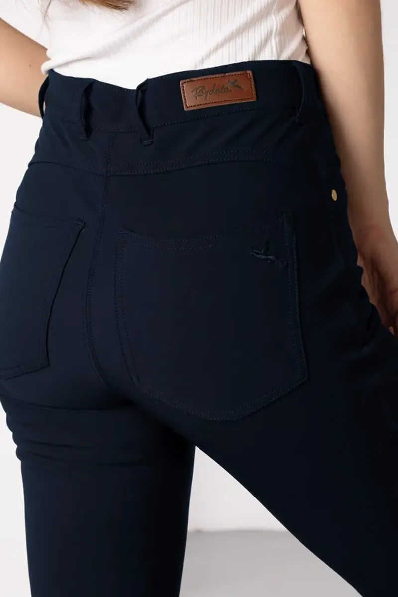 Rydale Ladies Kilnwick II Walking Trousers in Dark Navy-2
