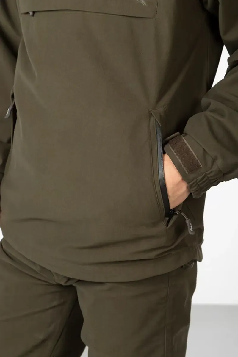 Rydale Men's Waterproof Shooting Smock In Dark Olive-4