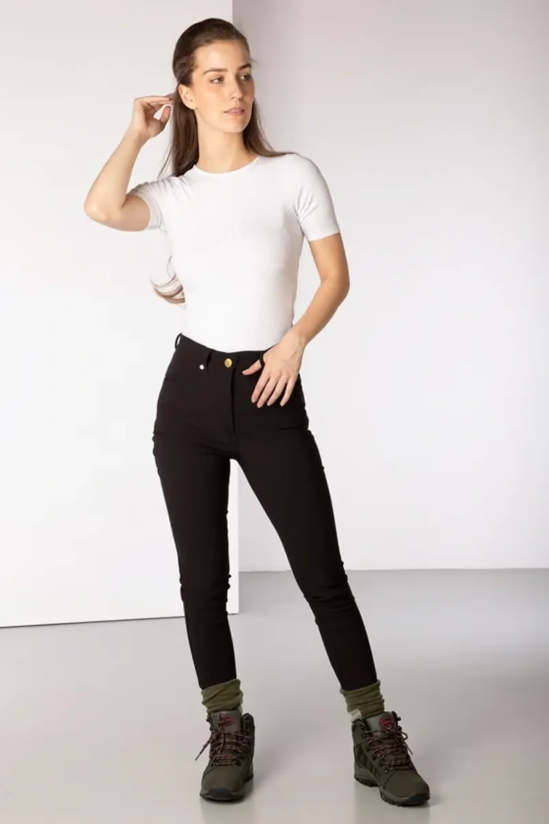 Rydale Ladies Kilnwick II Walking Trousers in Black-2