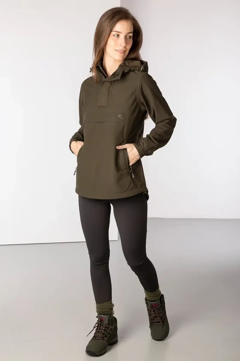 Rydale Ladies Danby Performance Shooting Smock in Olive-4