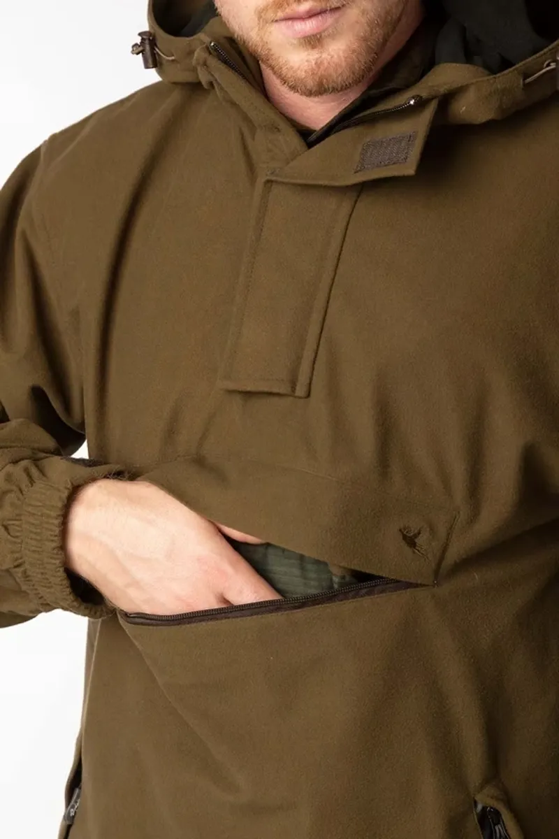 Rydale Men's Waterproof Shooting Smock In Light Khaki-10