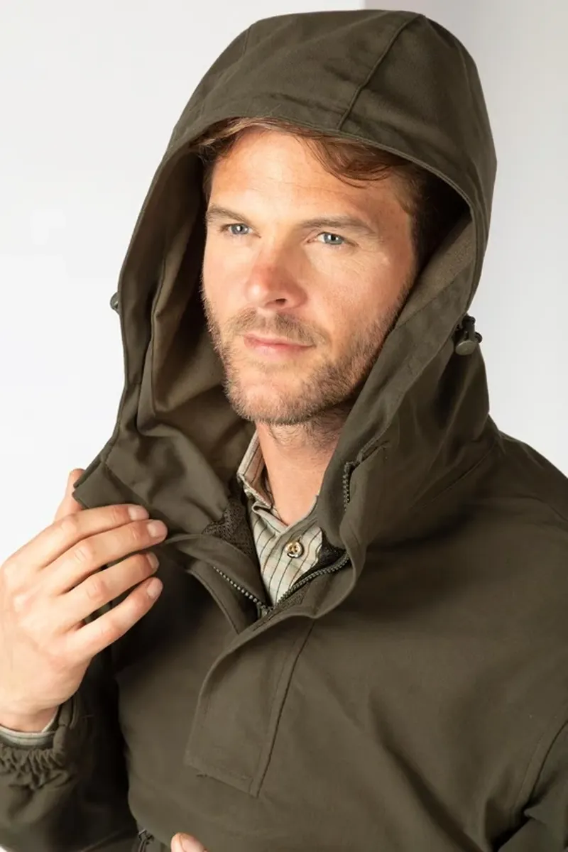 Rydale Men's Waterproof Shooting Smock In Dark Olive-5