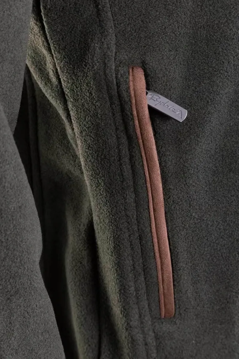 Rydale Men's Huggate Overhead Fleece in Khaki-7