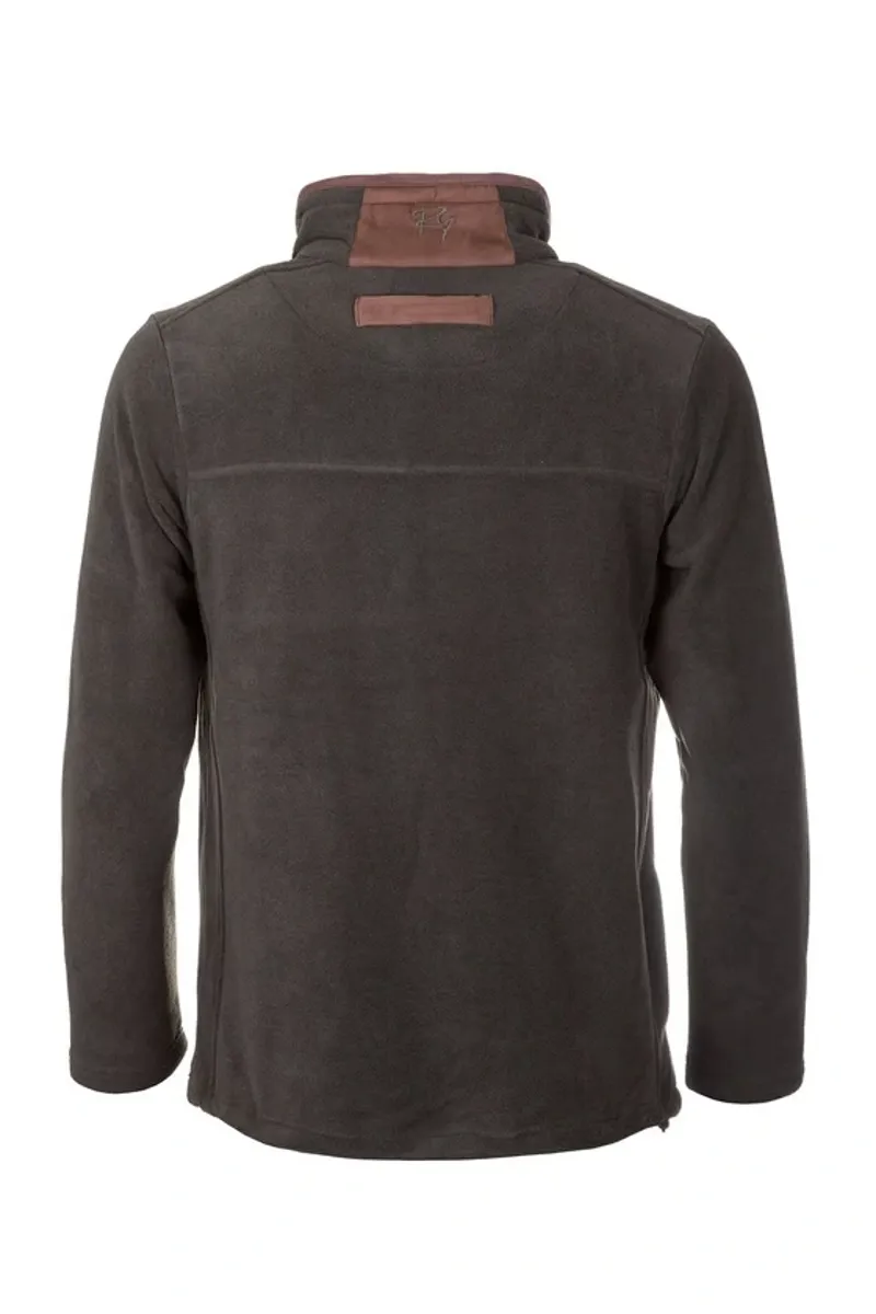 Rydale Men's Huggate Overhead Fleece in Khaki-1