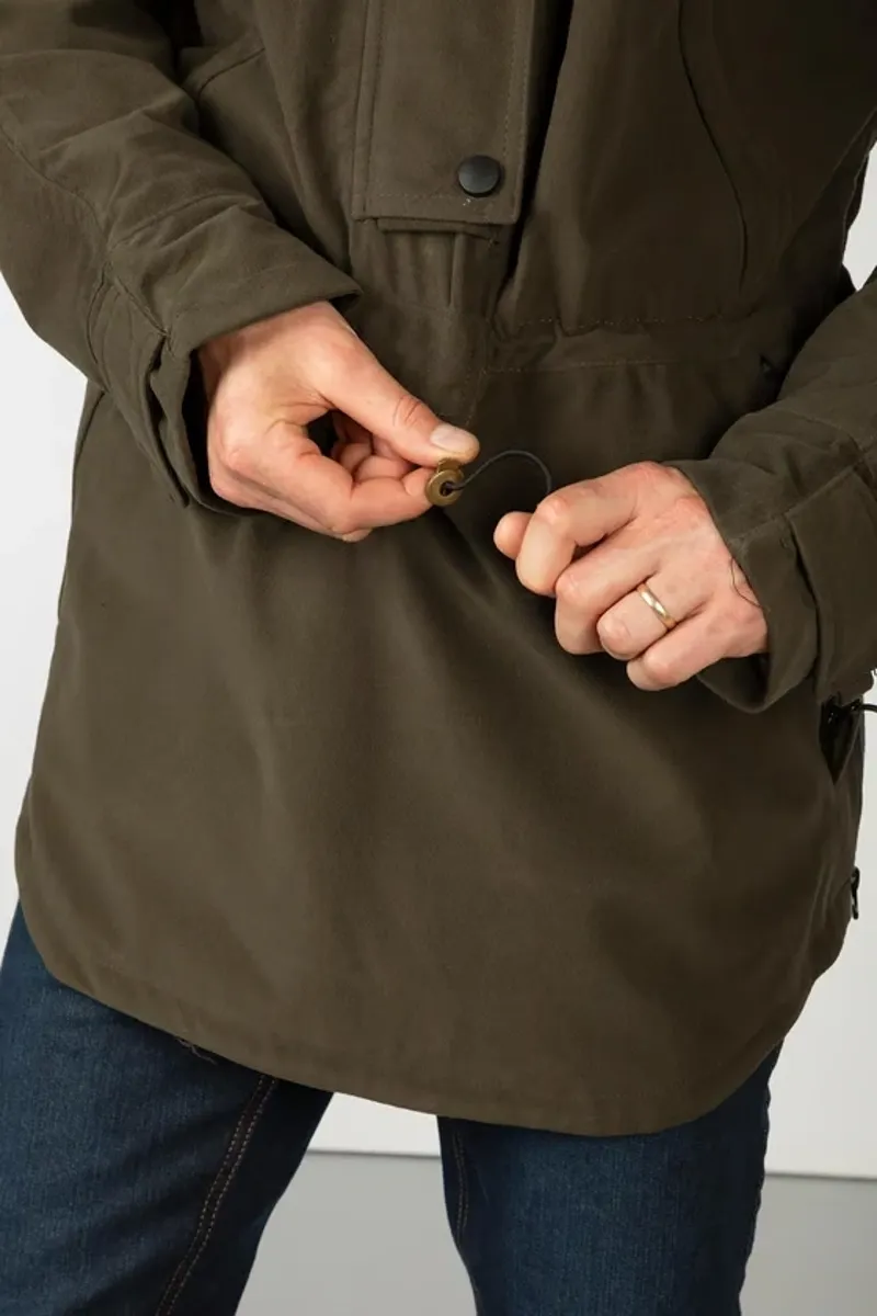 Rydale Danby Mens Long Performance Shooting Smock in Olive-8