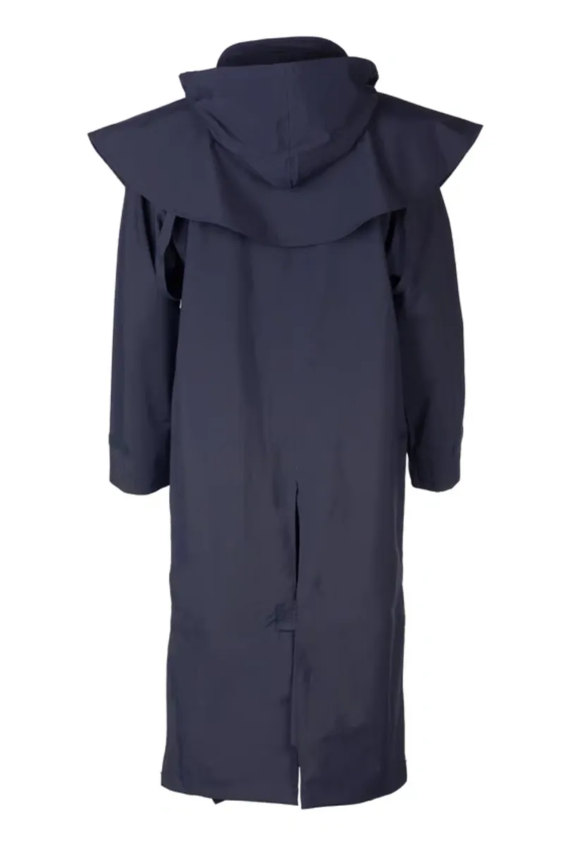 Rydale Ladies Bramham Full Length Coat in Dark Navy-1