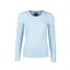 Rydale Ladies Emma Crew Neck Cable Knit Jumper in Soft Blue