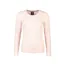 Rydale Ladies Emma Crew Neck Cable Knit Jumper in Soft Pink