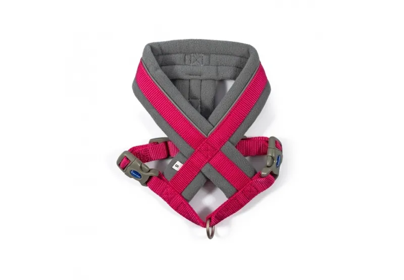 Ancol Viva Padded Dog Harness in Pink-1