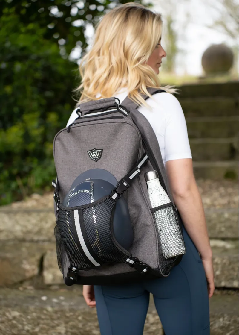 Woof Wear Riders Backpack in Grey-7
