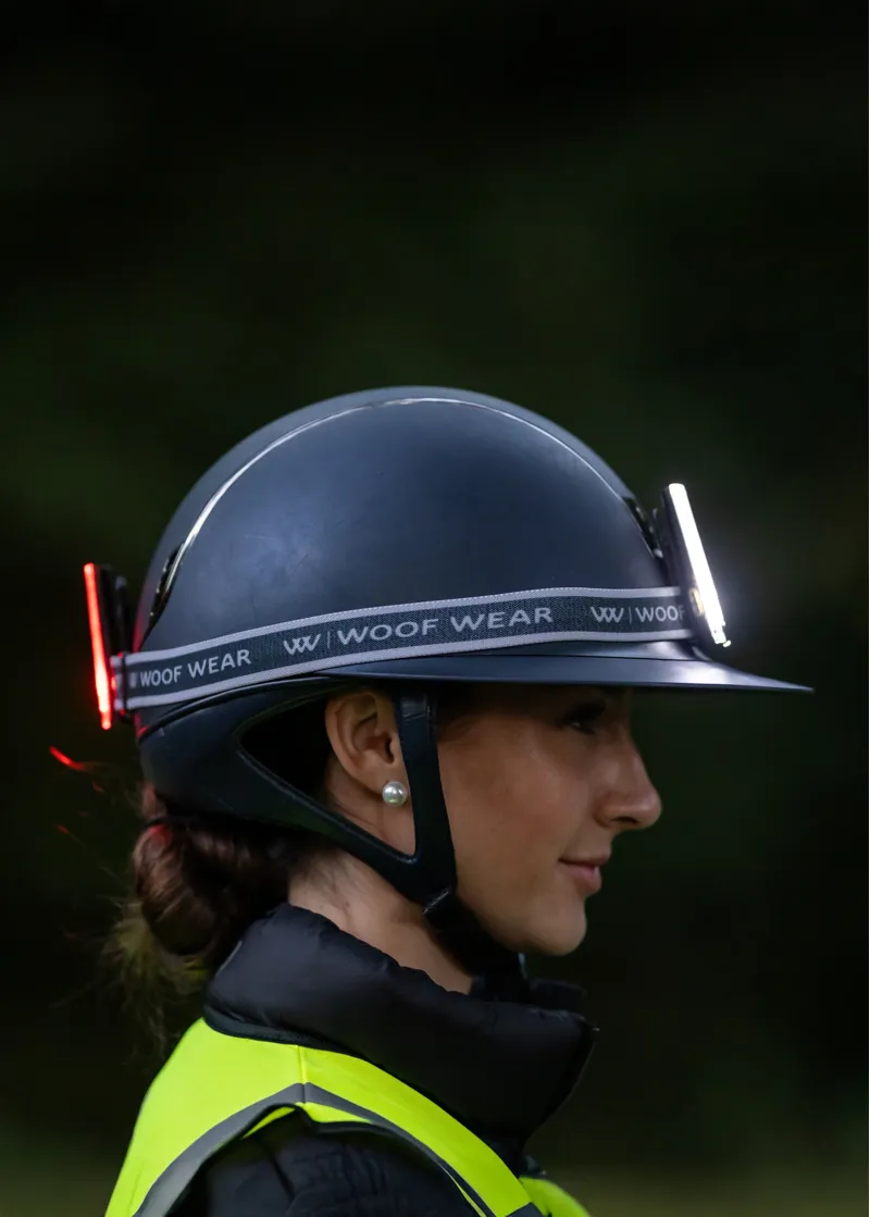 Woof Wear 3-in-1 Rider Safety Lights in Red/White-2