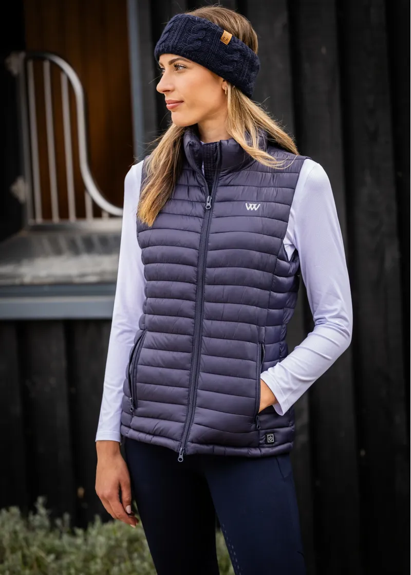 Woof Wear Heated Gilet in Navy-1