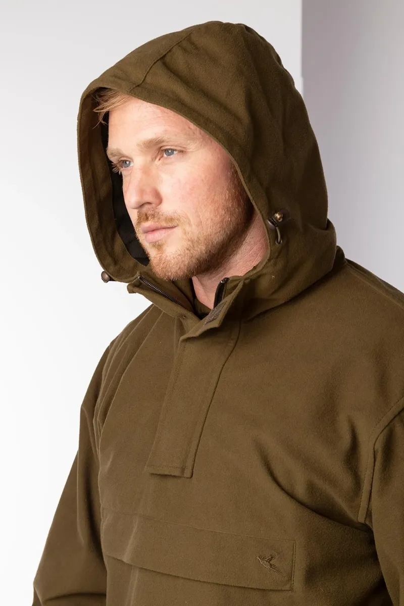 Rydale Men's Waterproof Shooting Smock In Light Khaki-7